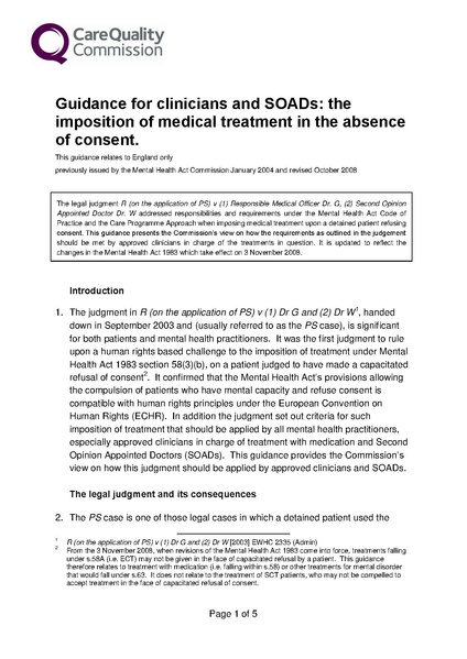 File:2008-10 MHAC-CQC SOAD guidance on imposition of treatment in absence of consent.pdf