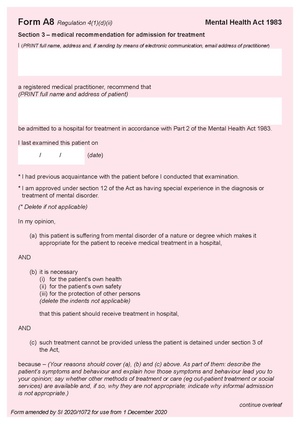 Form A8 section 3 - medical recommendation for admission for treatment.pdf