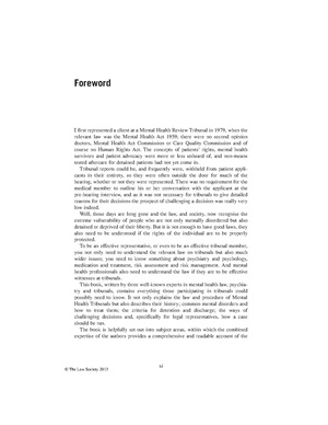 Mental Health Tribunals book foreword.pdf