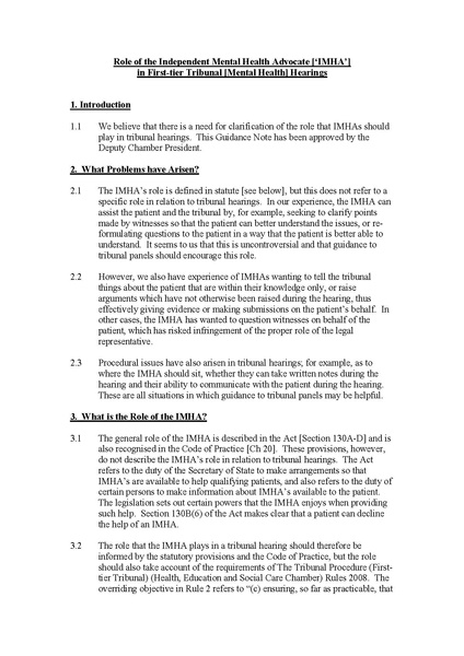 File:2011-05 Practice Note on role of IMHAs at hearings.pdf