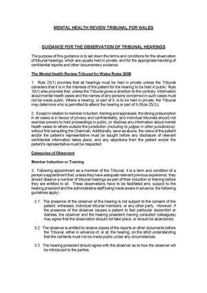 2015-01-27 MHRT for Wales Guidance for the observation of tribunal hearings.pdf