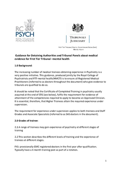 File:2019-04 RCPsych and Tribunals Judiciary Guidance about medical evidence.pdf