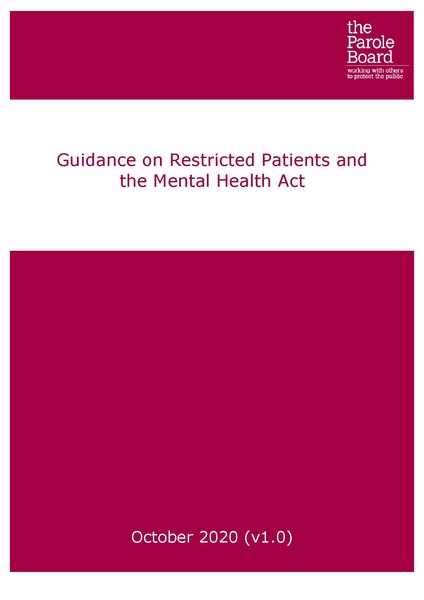 File:2020-10 Parole Board Guidance on Restricted Patients and MHA.pdf