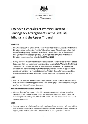 2021-03-21 Amended Contingency Arrangements Practice Direction.pdf