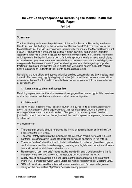 File:2021-04 Law Society MHA reform consultation response.pdf