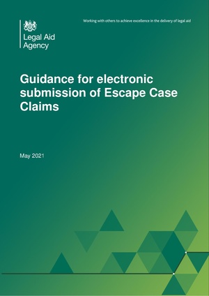 2021-05-13 LAA Guidance for elecronic submission of escape case claims.pdf