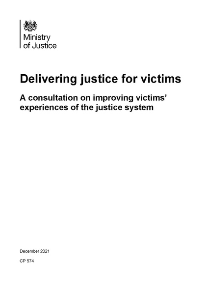 File:2021-12-09 MOJ consultation on delivering justice for victims.pdf