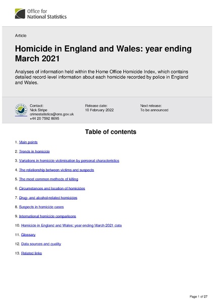 File:2022-02-10 ONS Homicide in England and Wales year ending March 2021.pdf