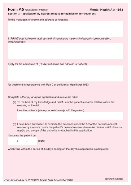 File:Form A5 section 3 - application by nearest relative for admission for treatment.pdf