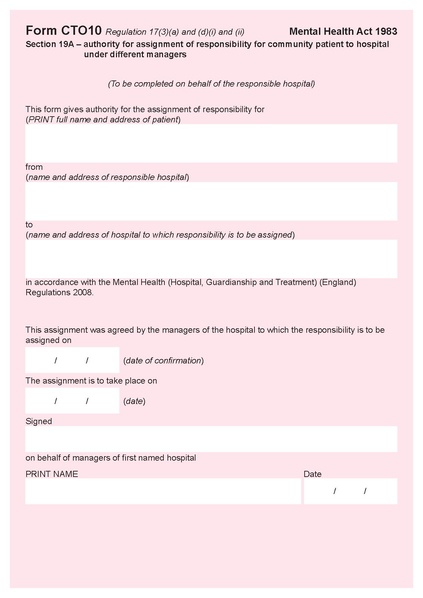 File:Form CTO10 section 19A - authority for assignment of responsibility for community patient to hospital under different managers.pdf