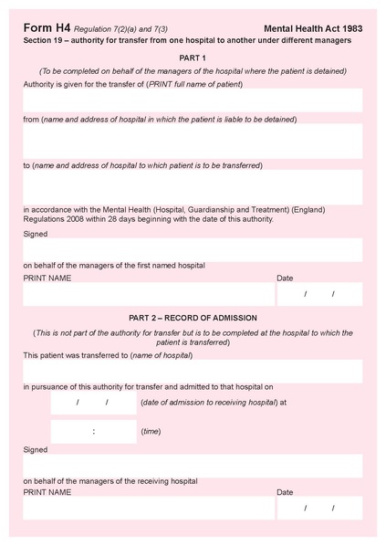 File:Form H4 section 19 - authority for transfer from one hospital to another under different managers.pdf
